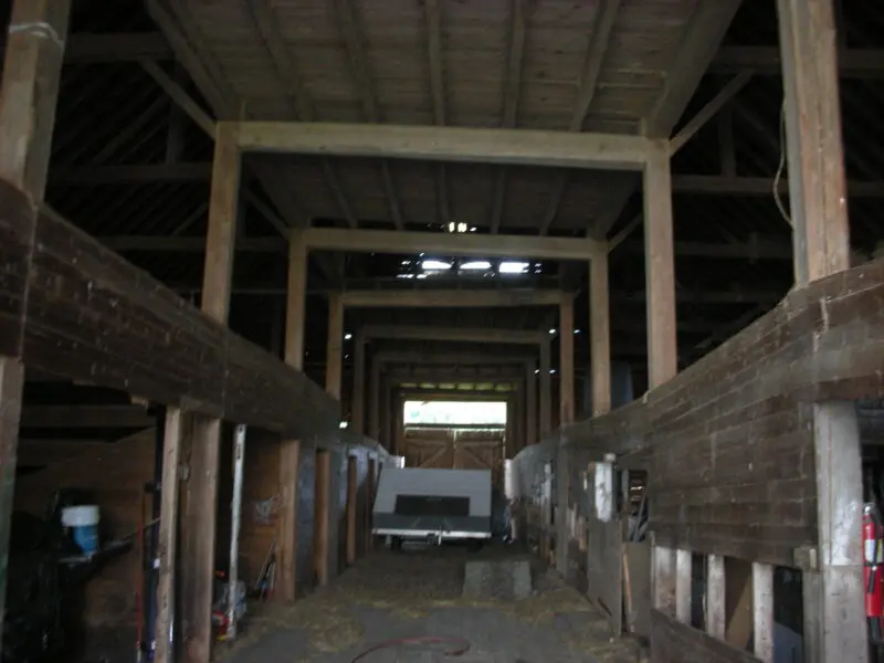 1880's post and beam barn