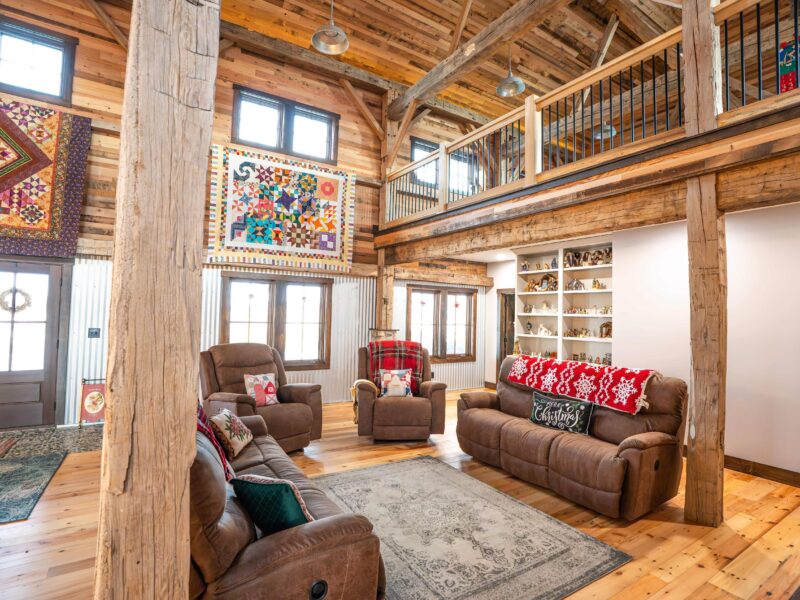 Timber Frame Construction and Reclaimed Barn Conversions