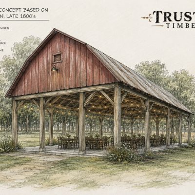 Olson Barn circa 1911