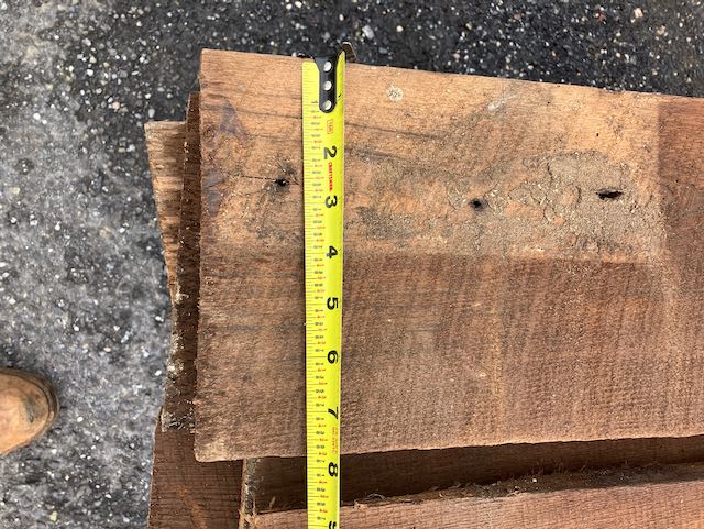 American Chestnut Planks