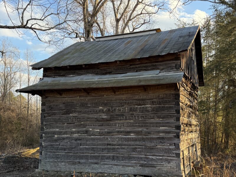 FOR SALE: Rare Package of Three Antique Oak Tobacco Barns – Broadleaf Cabins