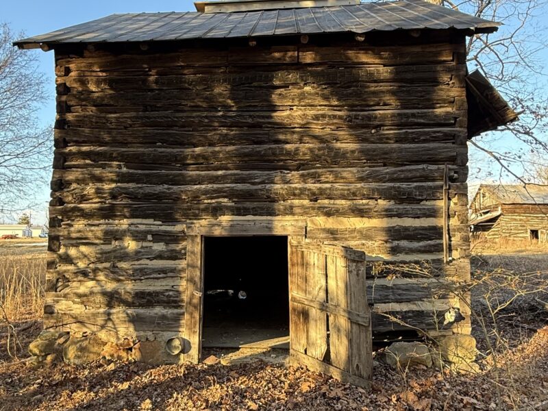 FOR SALE: Rare Package of Three Antique Oak Tobacco Barns – Broadleaf Cabins