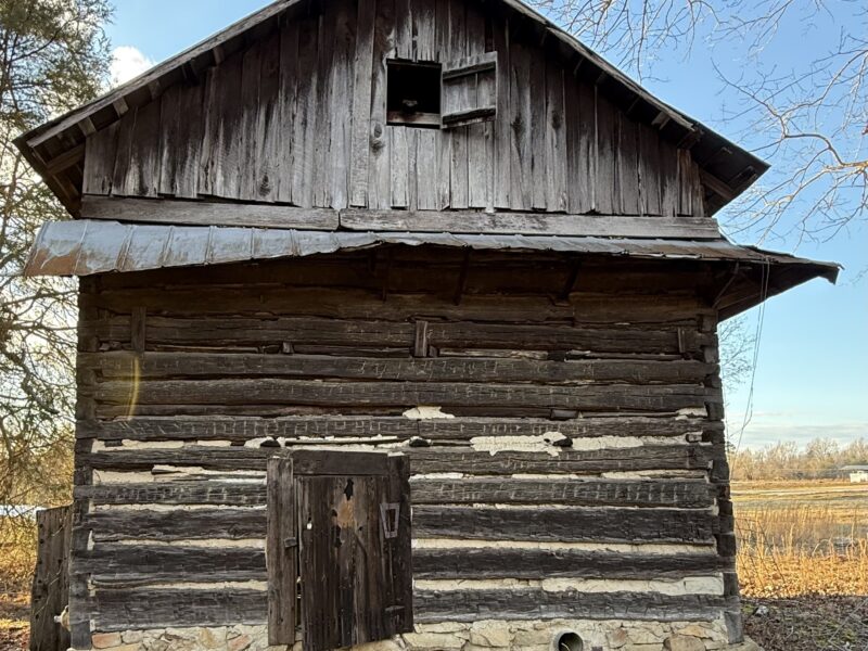 FOR SALE: Rare Package of Three Antique Oak Tobacco Barns – Broadleaf Cabins