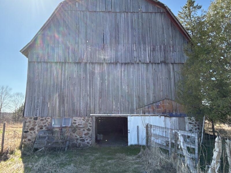 old wood barn