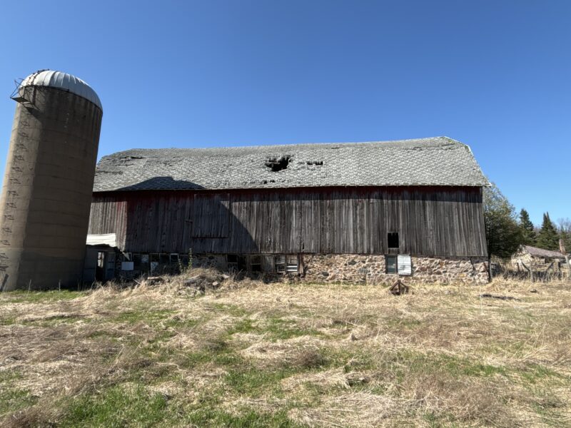 old wood barn