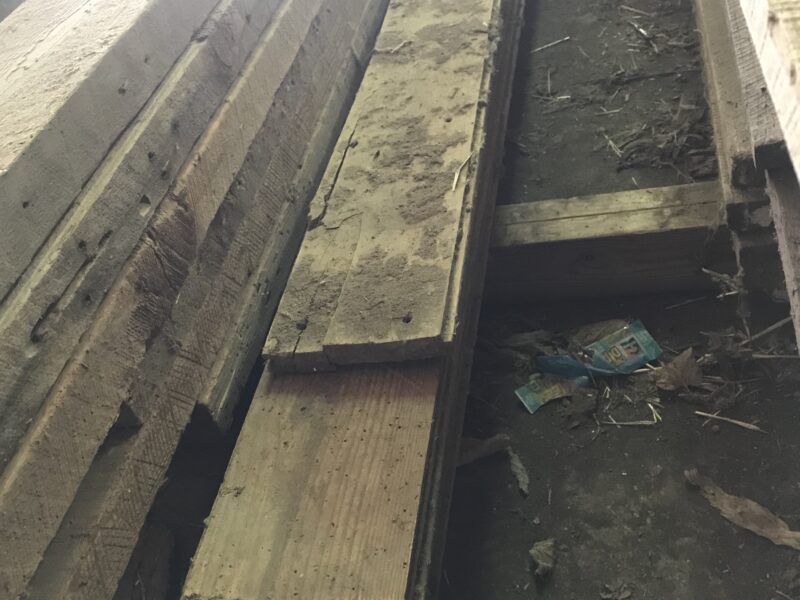 Wood Harvested from a 70 year old corn crib. Rough sawn white/red oak, rough sawn pine, shiplap, and more.