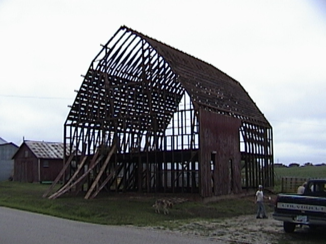 Balloon Framed High Loft Disassembled Barn