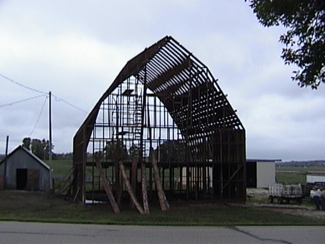 Balloon Framed High Loft Disassembled Barn