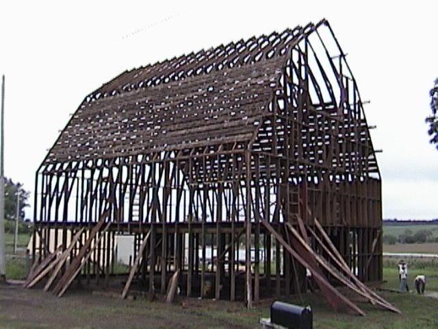 Balloon Framed High Loft Disassembled Barn