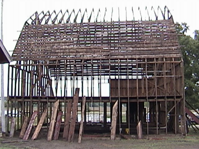 Balloon Framed High Loft Disassembled Barn
