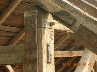 Vermont Dairy barn. Built circa 1806.