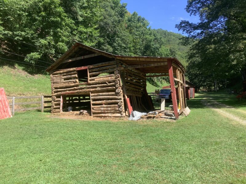 Old Barn Wood and logs