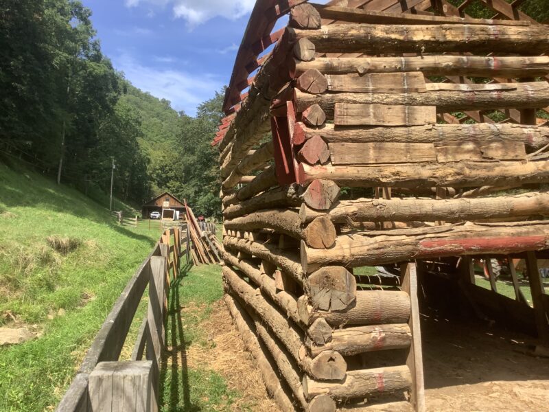 Old Barn Wood and logs
