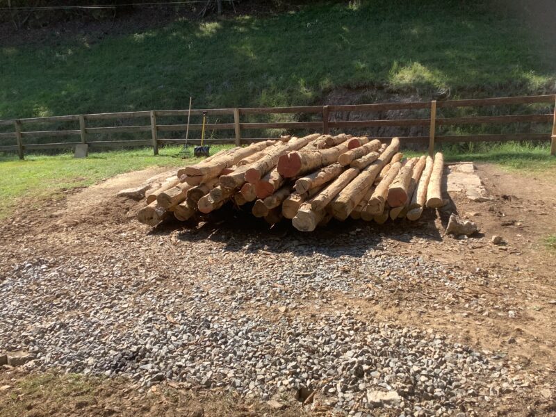 Old Barn Wood and logs