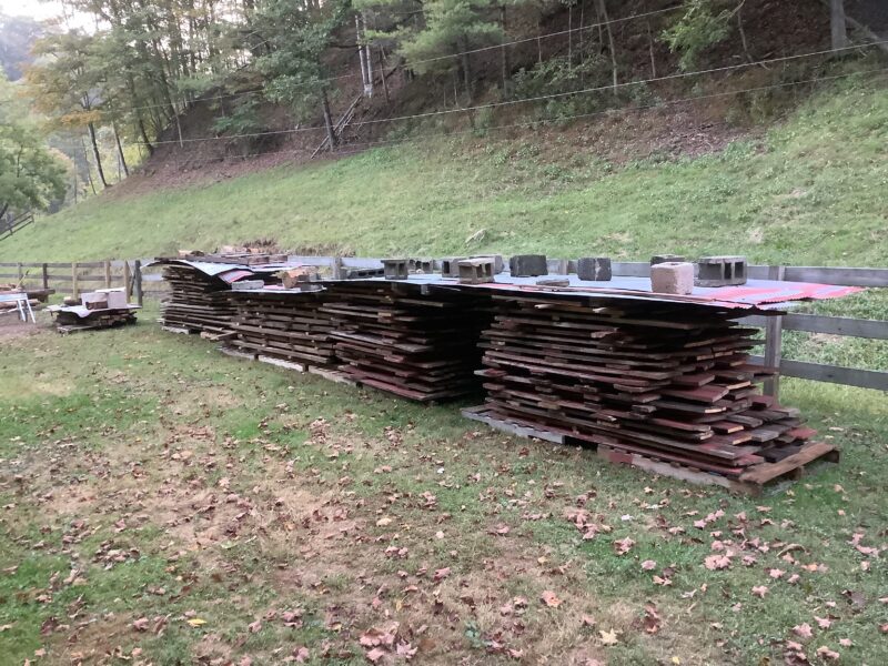 Old Barn Wood and logs