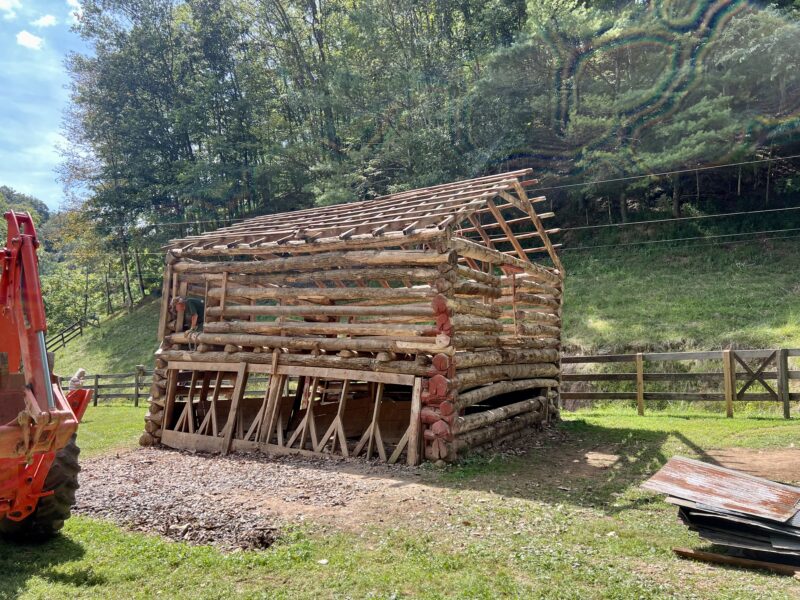 Old Barn Wood and logs