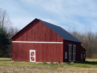 100 YEAR OLD POST AND BEAM BARN