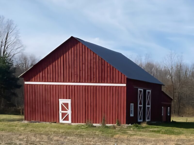 100 YEAR OLD POST AND BEAM BARN