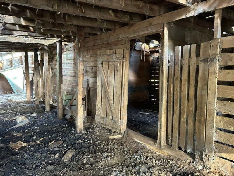 100 year old hay barn