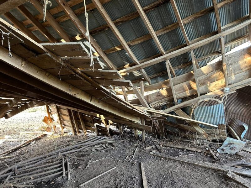 100 year old hay barn