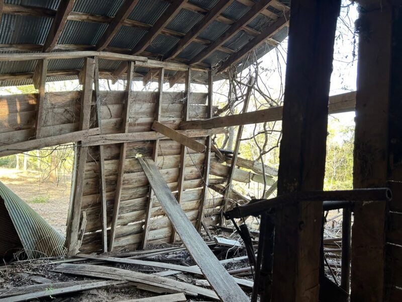 100 year old hay barn