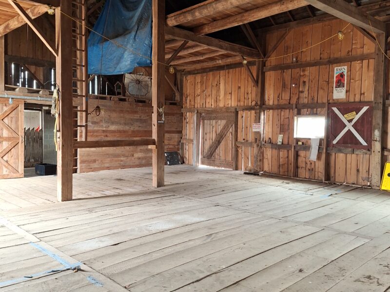 100 YEAR OLD POST AND BEAM BARN