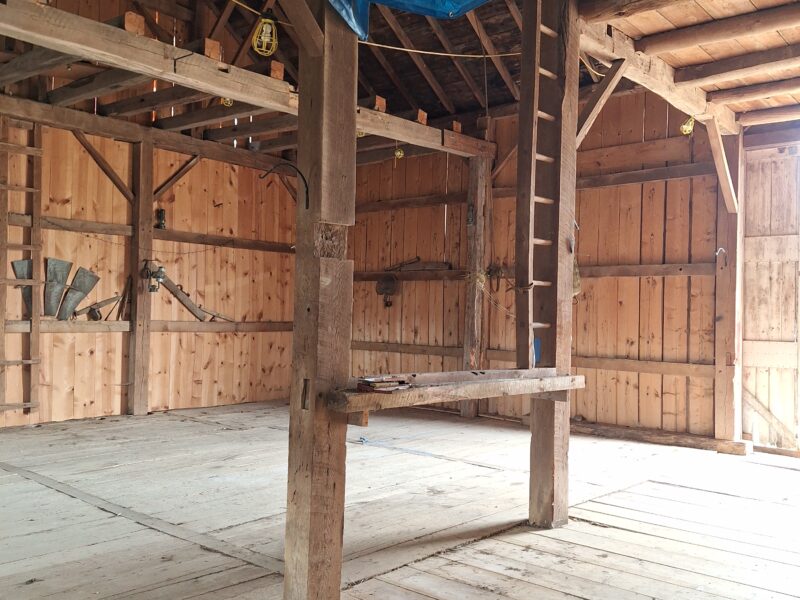 100 YEAR OLD POST AND BEAM BARN