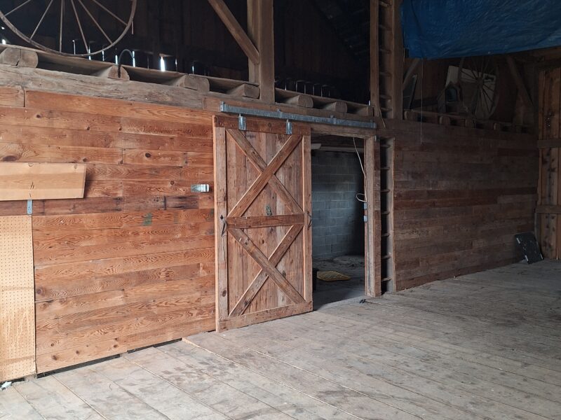 100 YEAR OLD POST AND BEAM BARN