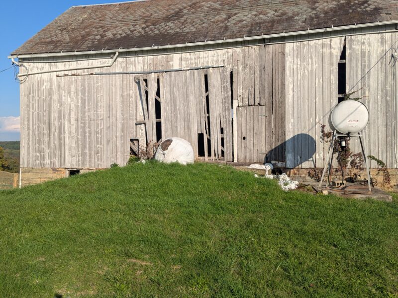 100+ yr old dairy barn