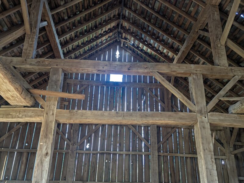 100+ yr old dairy barn