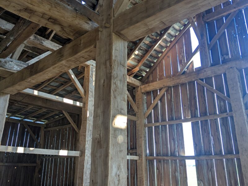 100+ yr old dairy barn