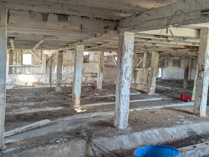 100+ yr old dairy barn