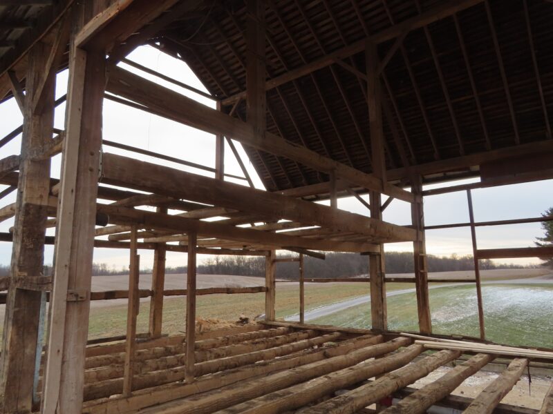 "The Allen Barn" Vintage 30' x 50' Timber Frame