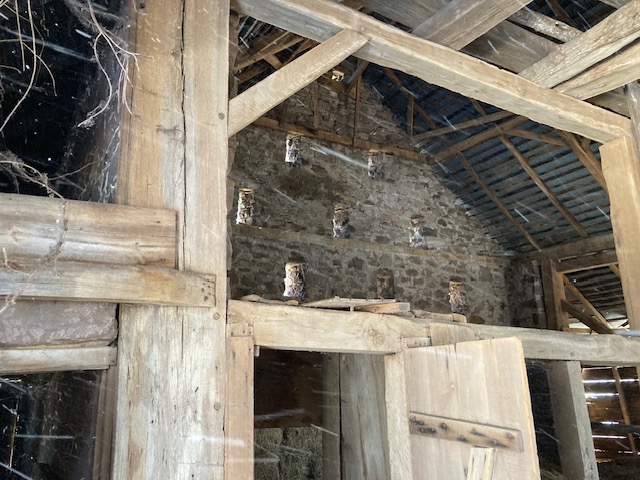 Late 1700's Stone Bank Barn for sale