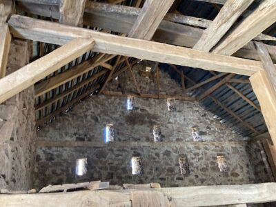 Late 1700's Stone Bank Barn for sale