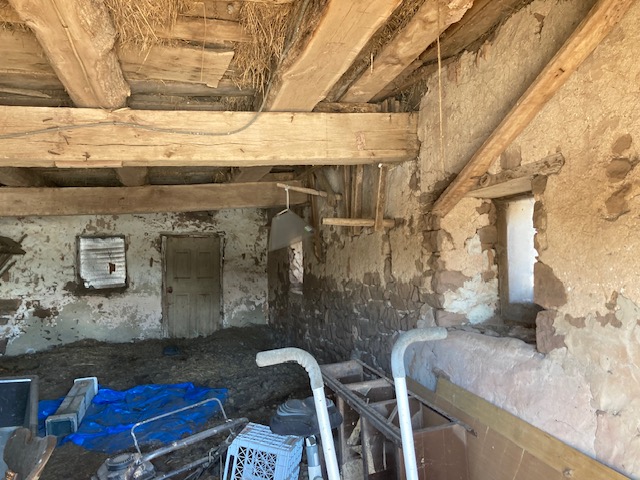 Late 1700's Stone Bank Barn for sale