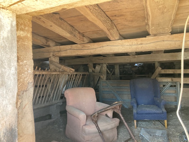 Late 1700's Stone Bank Barn for sale