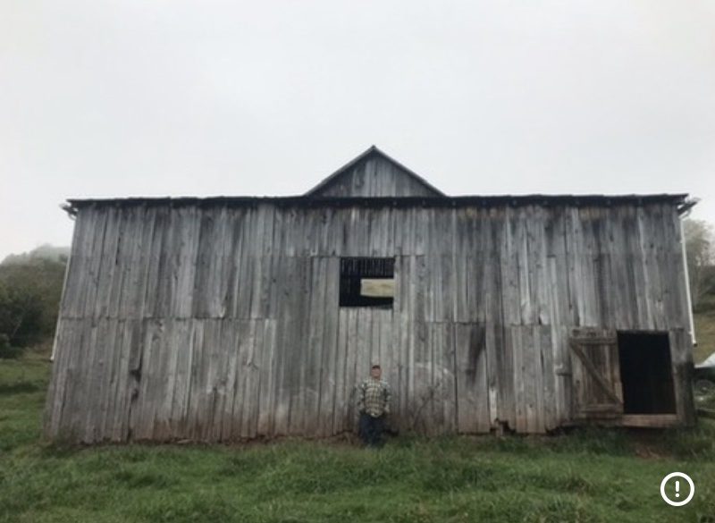 Reclaimed lumber and hewn beams