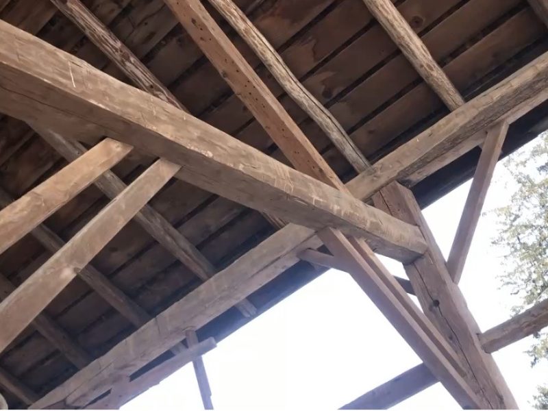 1800s Stevens Point Hand Hewn Barn Kit