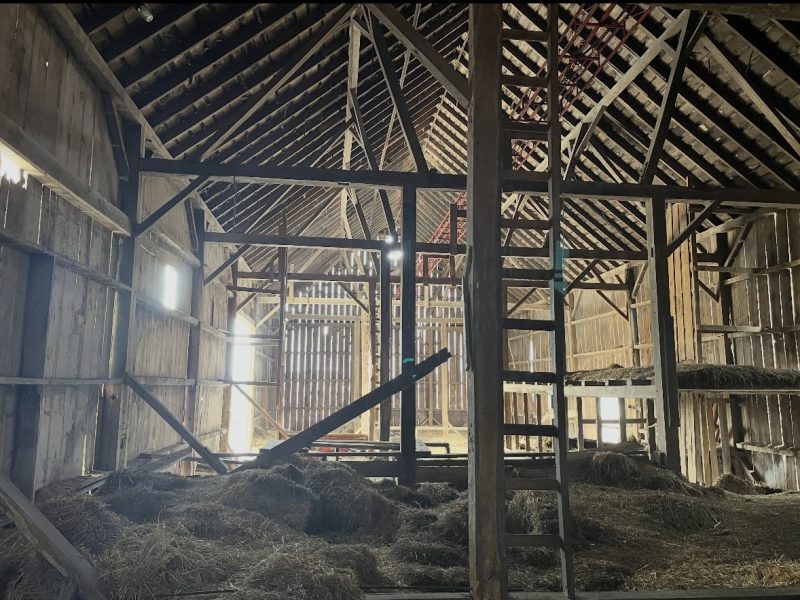 1800s Stevens Point Hand Hewn Barn Kit