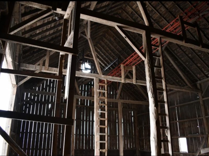 1800s Stevens Point Hand Hewn Barn Kit