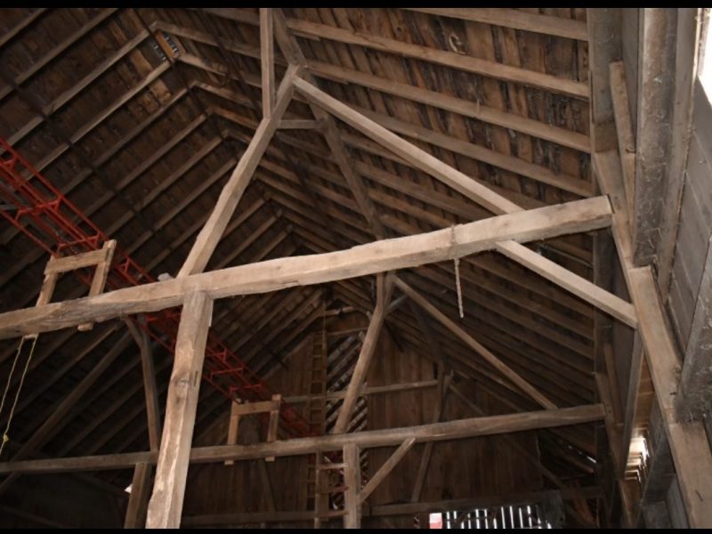 1800s Stevens Point Hand Hewn Barn Kit