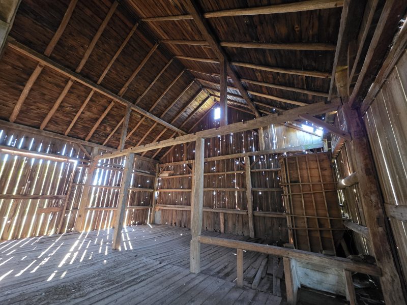 Barn for sale plenty of good wood for repurpose